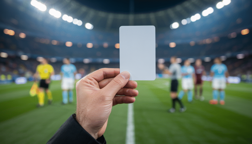 carton blanc au foot : découvrez sa signification, quand il est attribué, dans quelles compétitions il est utilisé et ses conséquences pour les joueurs.