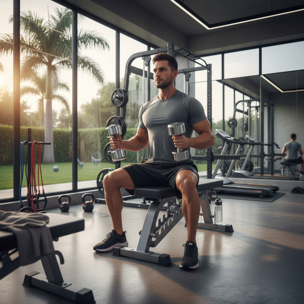 découvrez les 7 exercices incontournables avec haltères pour sculpter des pectoraux puissants et un torse musclé efficacement.