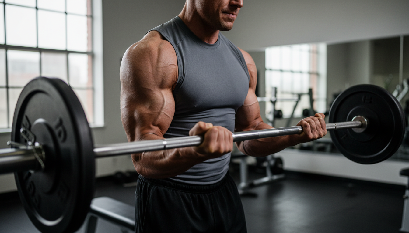 découvrez la technique ultime avec la barre curl pour intensifier efficacement le travail de vos biceps et maximiser vos gains musculaires.