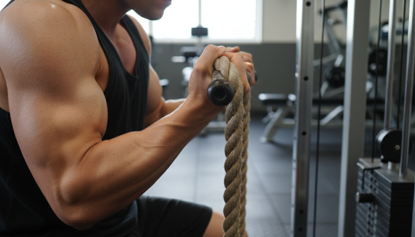 découvrez la technique essentielle du curl à la poulie basse avec corde pour maximiser le développement de vos biceps, renforcer vos bras et améliorer votre performance en musculation.