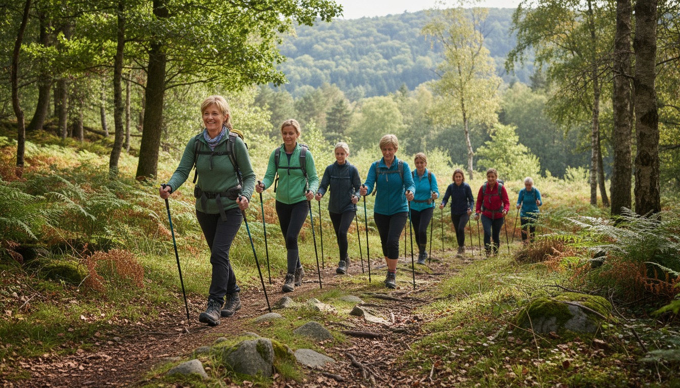 découvrez la marche nordique accompagnée par un coach expert pour améliorer votre technique, votre endurance et profiter d'une expérience enrichissante en pleine nature.
