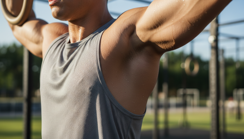 découvrez un programme efficace en six exercices pour renforcer et raffermir les muscles des aisselles, tonifiez cette zone délicate facilement à la maison.