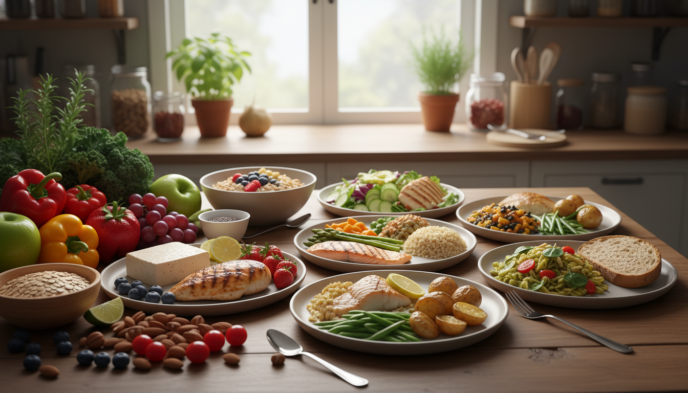 découvrez notre programme gratuit de rééquilibrage alimentaire sur 7 jours, avec des menus équilibrés et une liste de courses complète pour manger sainement facilement.