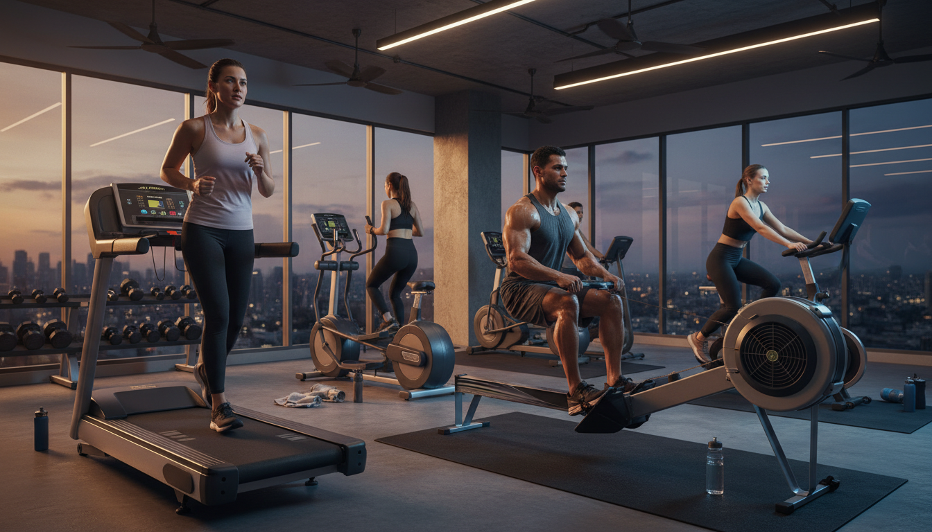 découvrez comment choisir entre tapis de course, vélo, elliptique ou rameur en salle selon vos objectifs fitness pour optimiser votre cardio et améliorer votre forme.