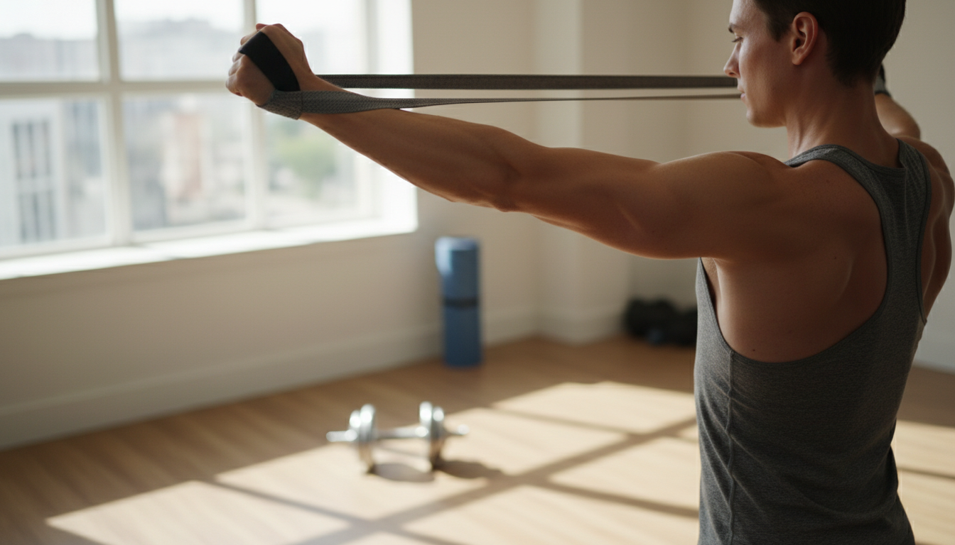 découvrez comment sculpter vos bras facilement avec notre méthode simple en 3 étapes pour l'extension triceps avec élastique. tonifiez et renforcez vos triceps chez vous !