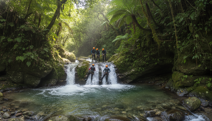 découvrez les 5 parcours incontournables de canyoning en martinique, adaptés à tous les niveaux pour une aventure sportive et nature inoubliable.