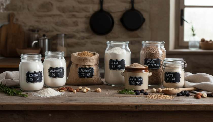 découvrez notre comparatif des farines à faible index glycémique pour adopter une alimentation saine et équilibrée. choisissez les meilleures options pour contrôler votre glycémie et profiter de repas savoureux.