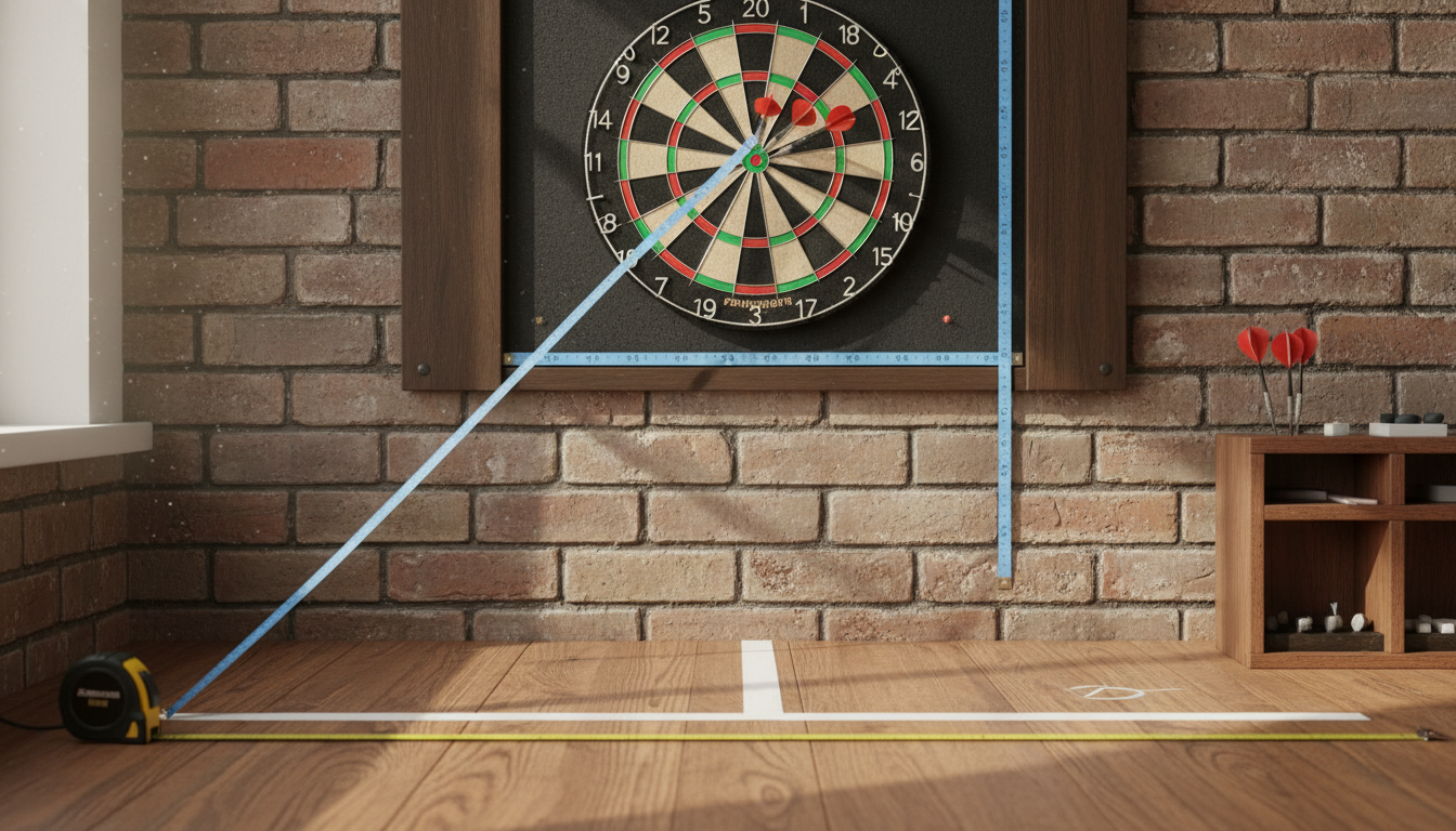 découvrez les normes officielles de distance pour installer parfaitement votre jeu de fléchettes et profiter de parties agréables en toute conformité.