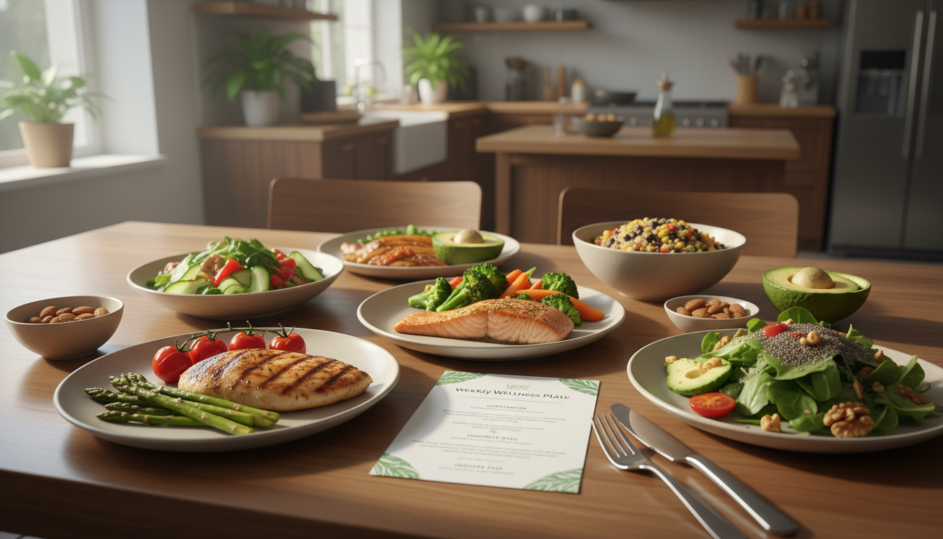 découvrez notre programme hebdomadaire minceur avec un menu équilibré conçu pour vous aider à perdre du poids durablement tout en préservant votre santé et votre vitalité.