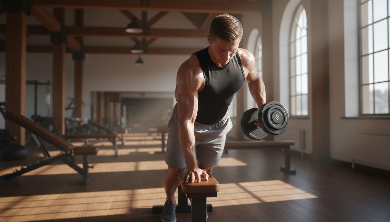 découvrez la technique optimale du tirage avec haltère pour renforcer et sculpter efficacement votre dos, améliorer votre posture et développer votre musculature latérale.