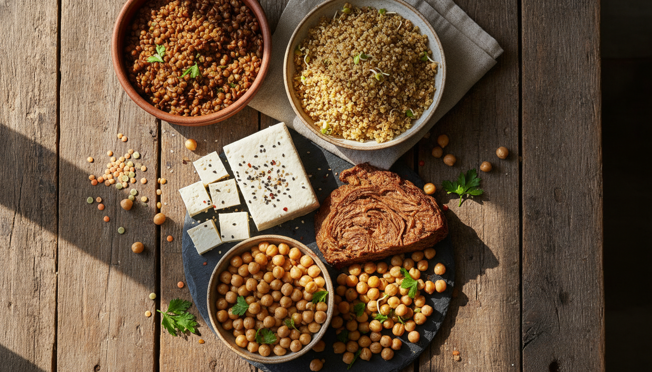 découvrez pourquoi les experts en nutrition remettent en cause le concept des protéines végétales dites complètes et démystifiez les véritables sources de protéines végétales pour une alimentation équilibrée.