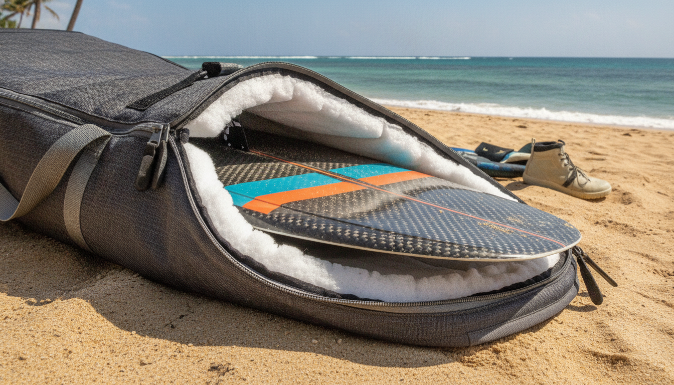 découvrez notre gamme de housses pour planche de wing foil, conçues pour offrir une protection optimale adaptée à votre style de navigation. protégez efficacement votre équipement lors de vos déplacements et profitez pleinement de vos sessions sur l'eau.