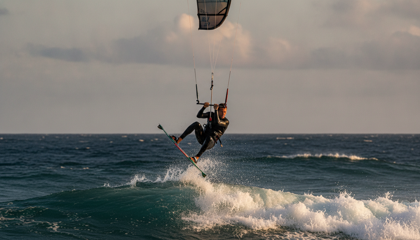 découvrez les techniques essentielles pour réussir vos sauts en kitesurf et inspirez-vous du record mondial de 37 mètres pour repousser vos limites sur l'eau.