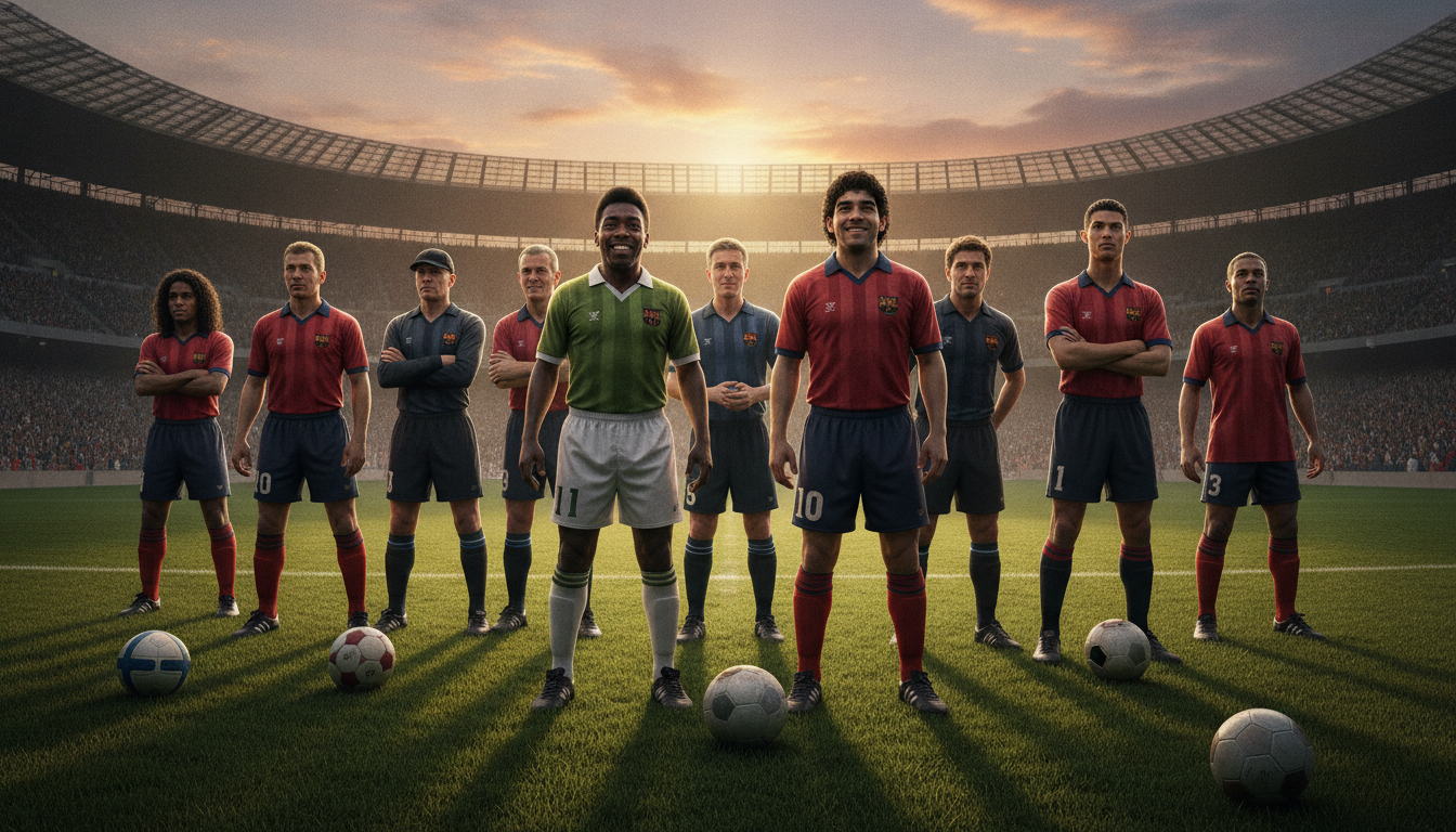 découvrez notre onze légendaire, une sélection ultime des plus grands joueurs de l’histoire du football, retraçant les exploits et talents qui ont marqué ce sport emblématique.