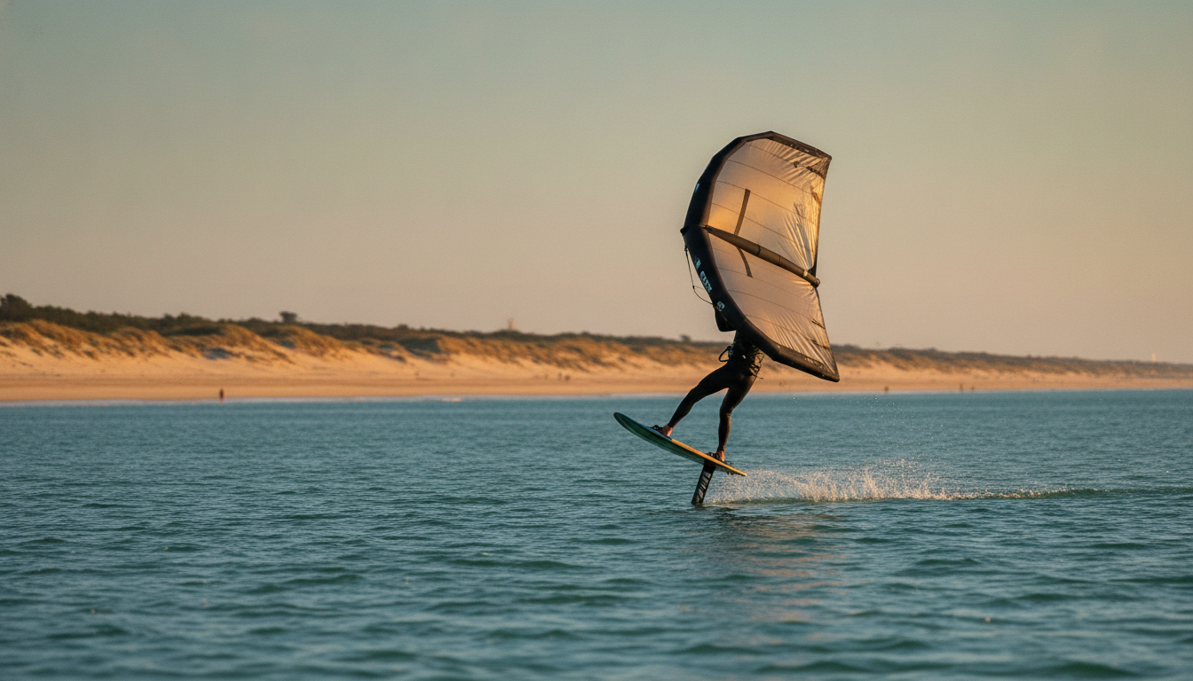 découvrez pourquoi les meilleurs riders français choisissent la baule pour le wingfoil : une baie exceptionnelle offrant des conditions idéales et un cadre unique pour vivre une expérience inoubliable.