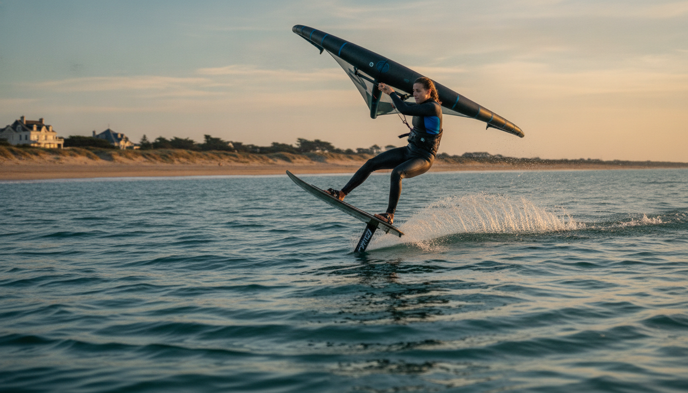 découvrez les secrets des champions locaux de wingfoil à la baule, qui naviguent trois fois plus vite que la moyenne nationale. techniques, conseils et astuces pour progresser rapidement.