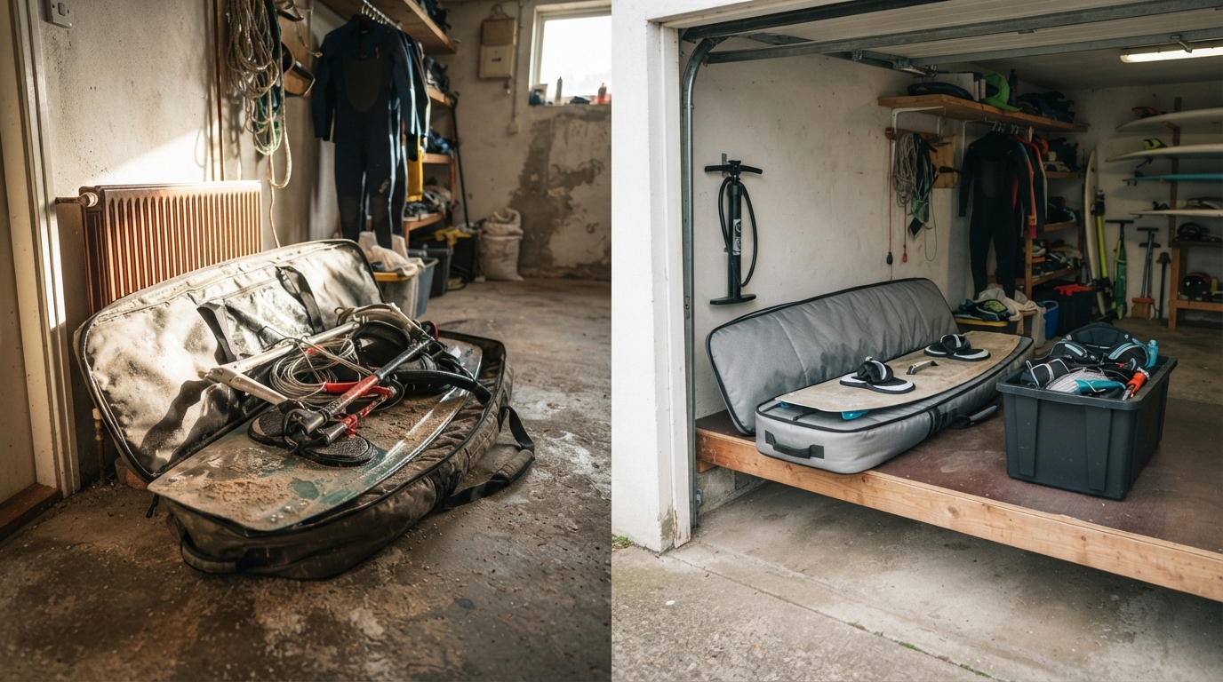 découvrez 3 erreurs de rangement qui abîment votre boardbag de kitesurf et les bons réflexes pour protéger durablement votre équipement.