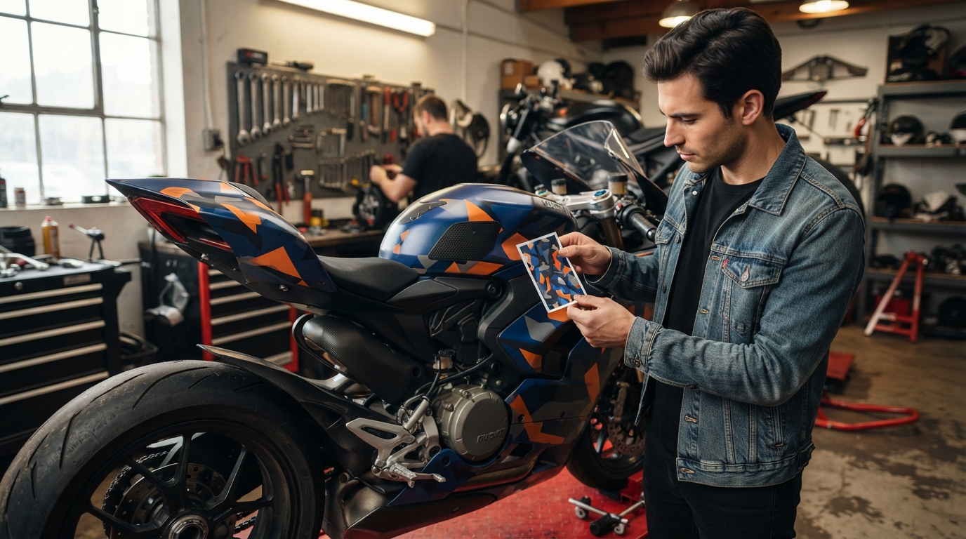 découvrez l’erreur à éviter avant de commander votre covering moto personnalisé et vérifiez les points essentiels pour un résultat à la hauteur de vos attentes.
